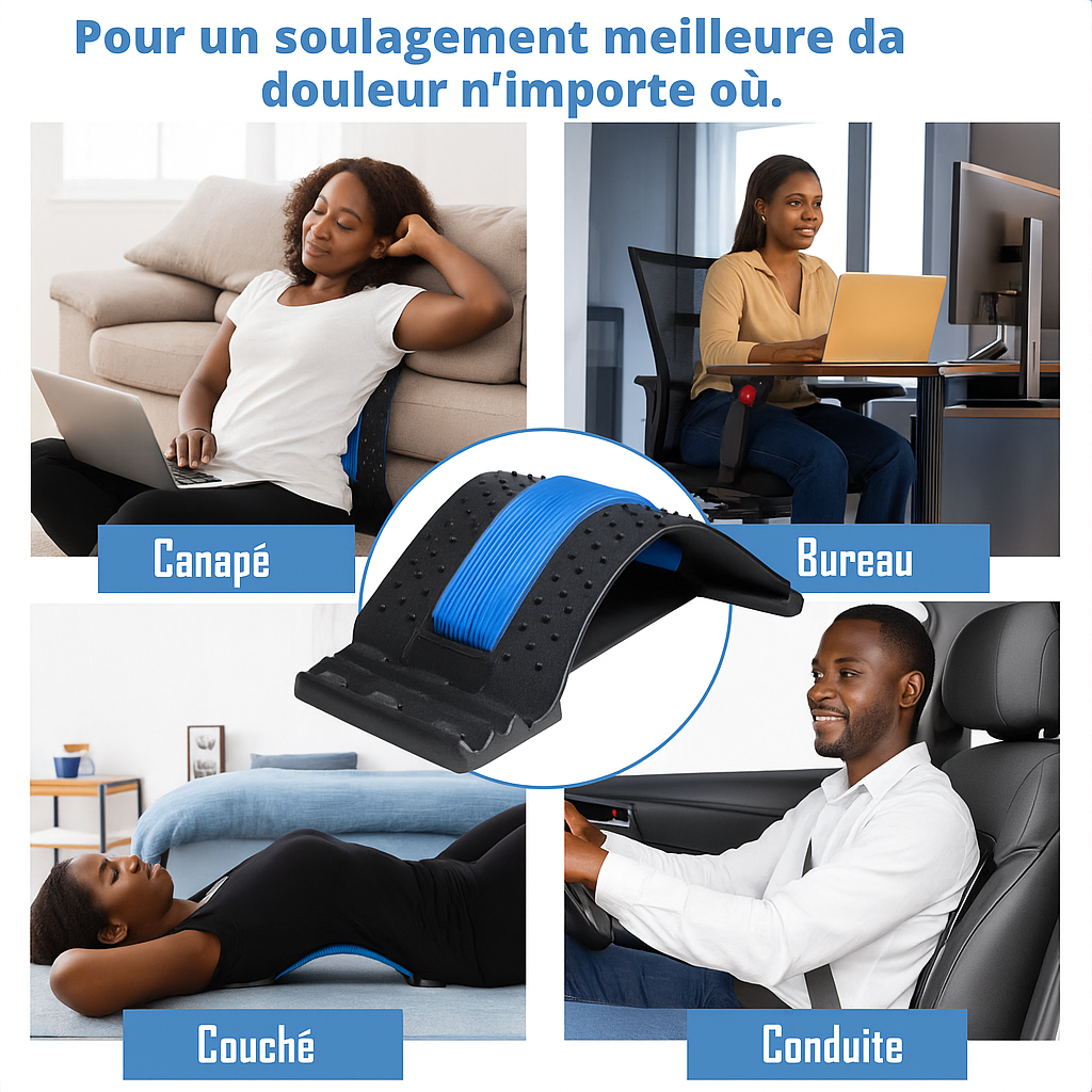 Civière dorsale orthopédique