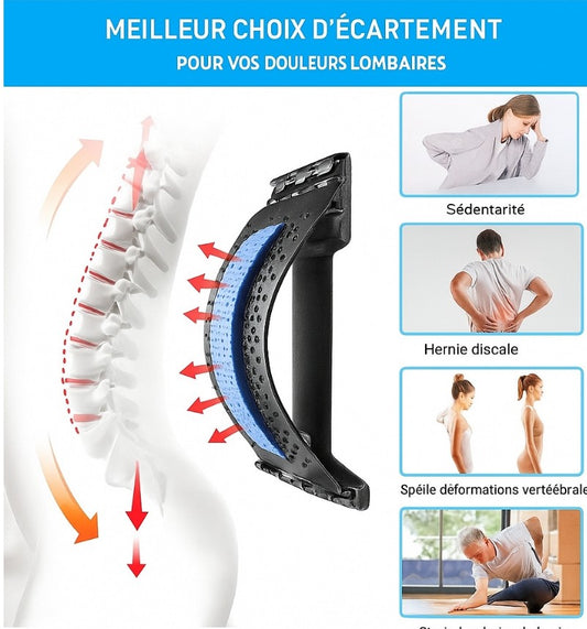 Civière dorsale orthopédique